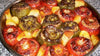 Yemista (Greek stuffed tomatoes & peppers)