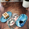 Oval trays and trinkets